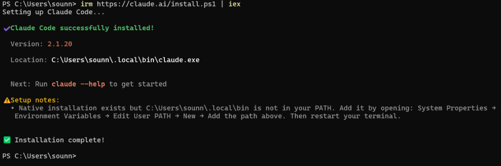 Claude Code Installation