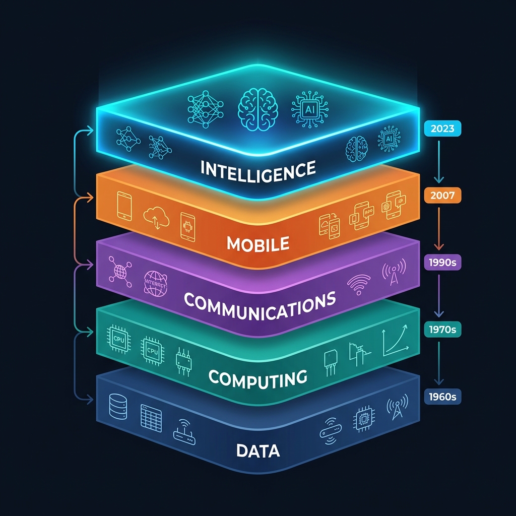 The Computing Stack: Data, Computing, Communications, Mobile, Intelligence