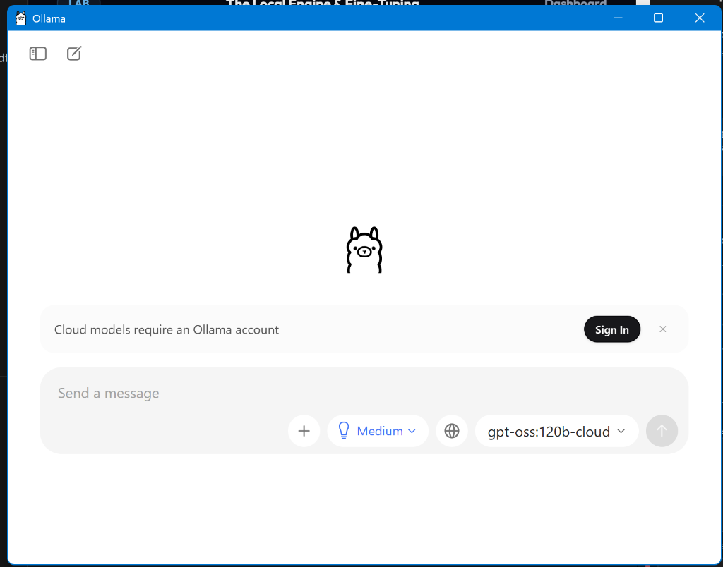 Ollama Desktop App