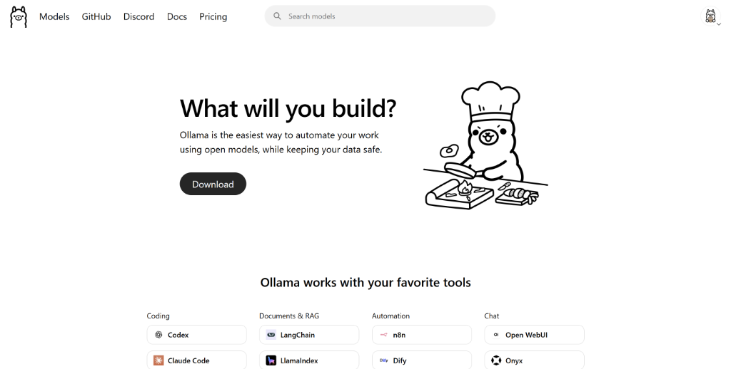 Ollama Website