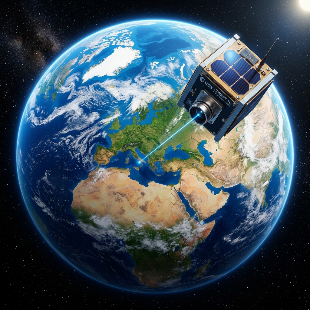 Atlas-1 in orbit