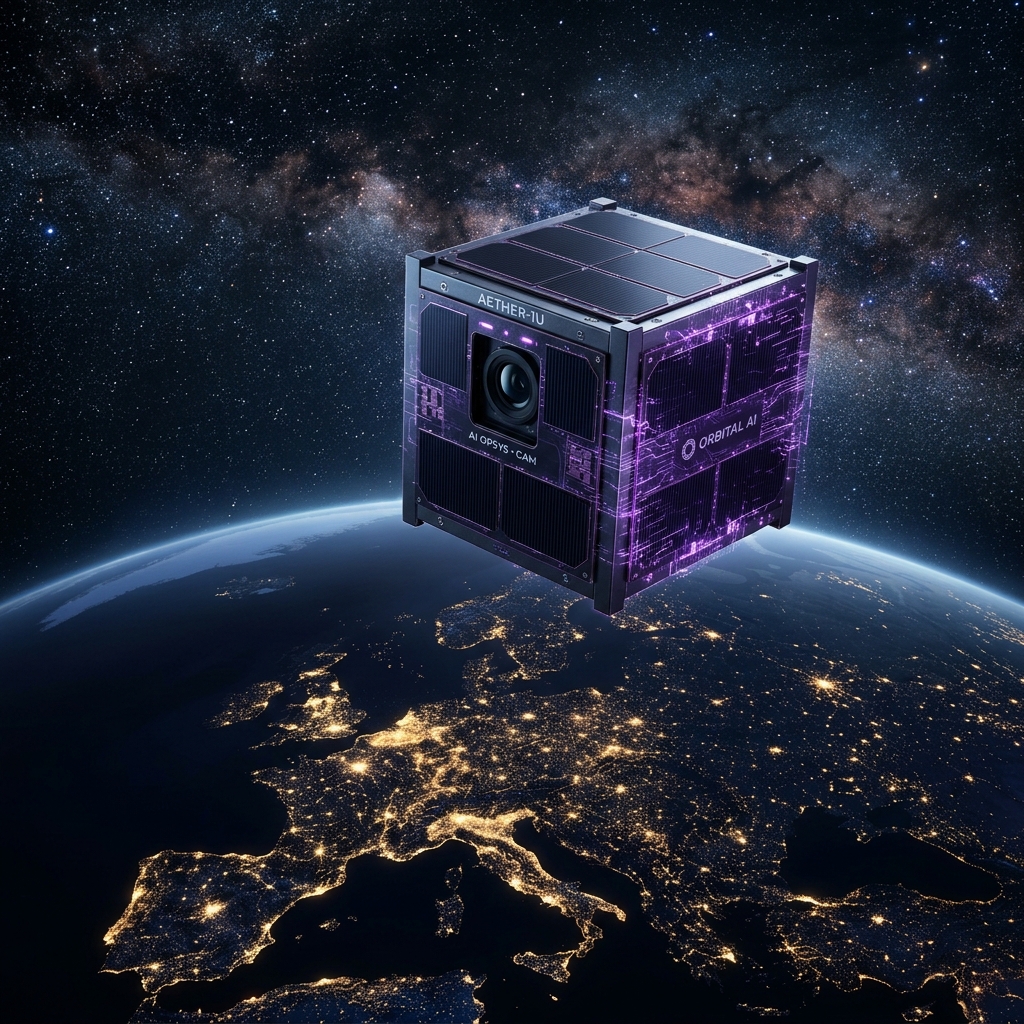 Minerva-1 CubeSat in orbit