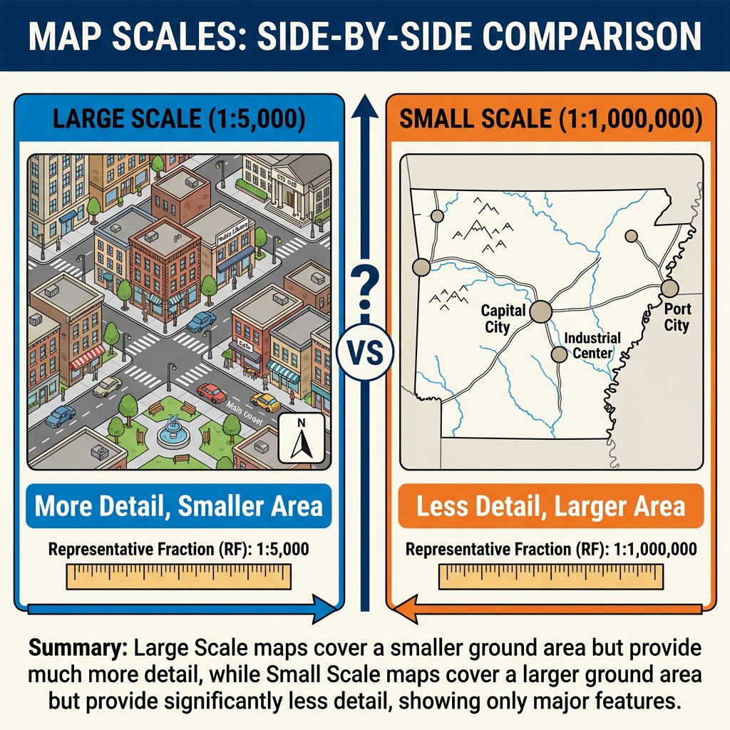 Map Scale Comparison