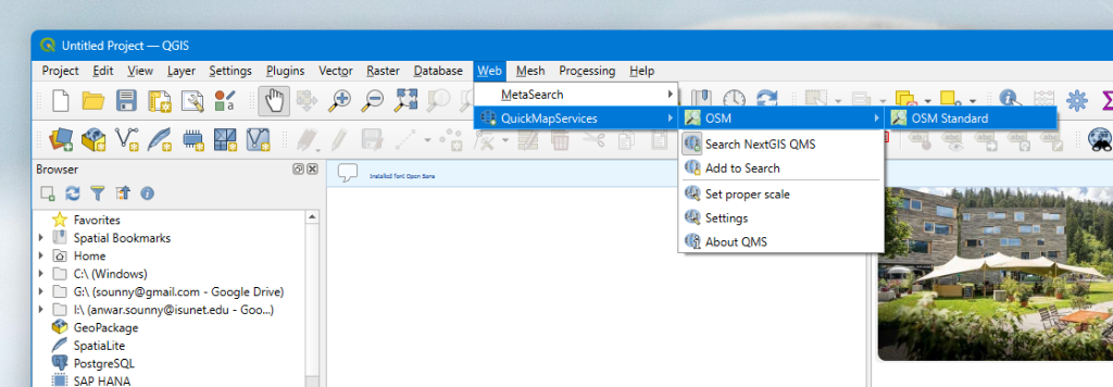 How to add OSM Basemap