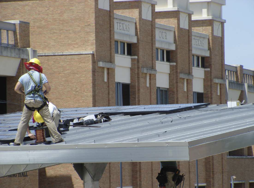 University of Texas Solar Installation