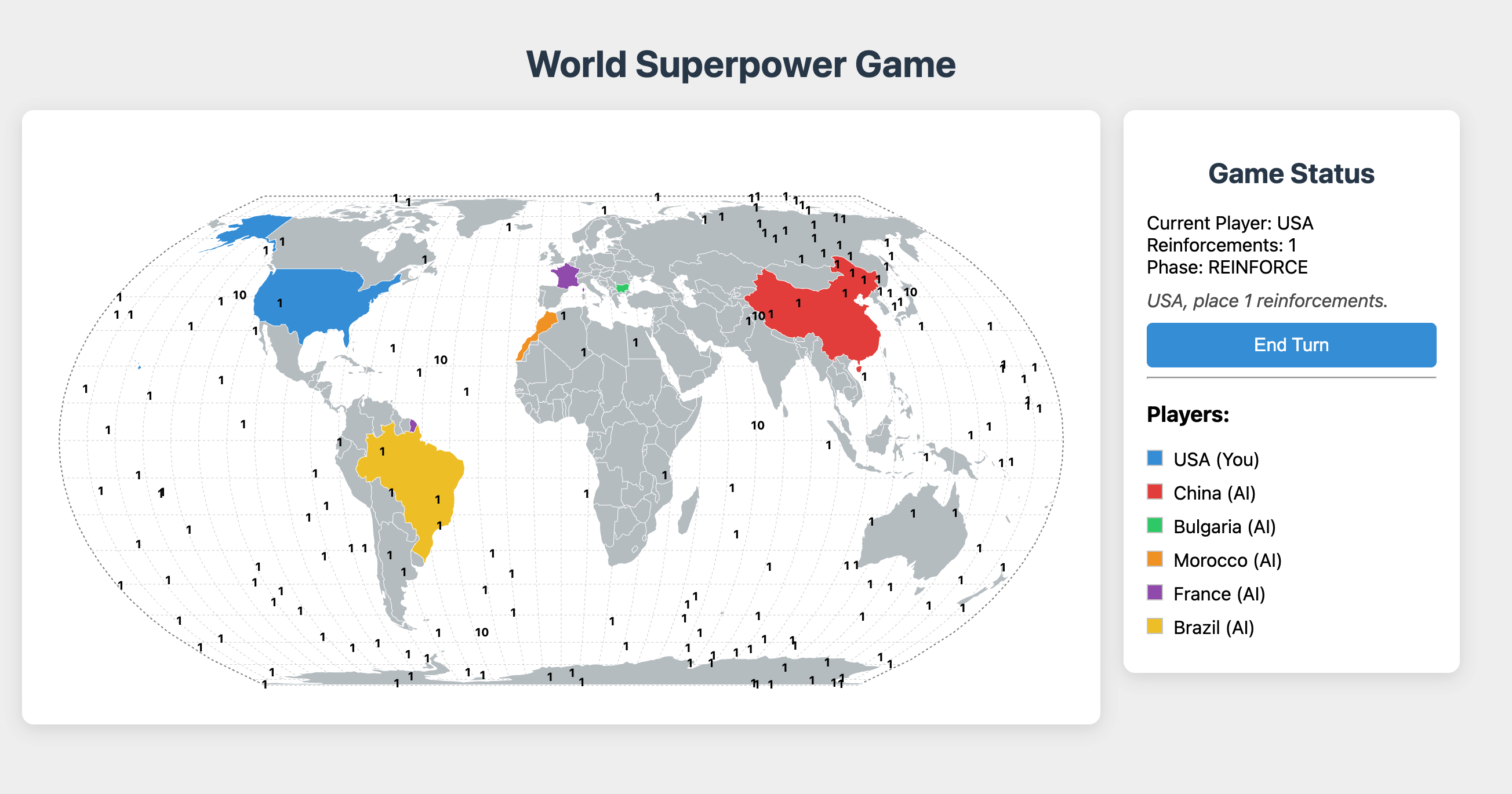 WorldSuperpowerGame Project Image