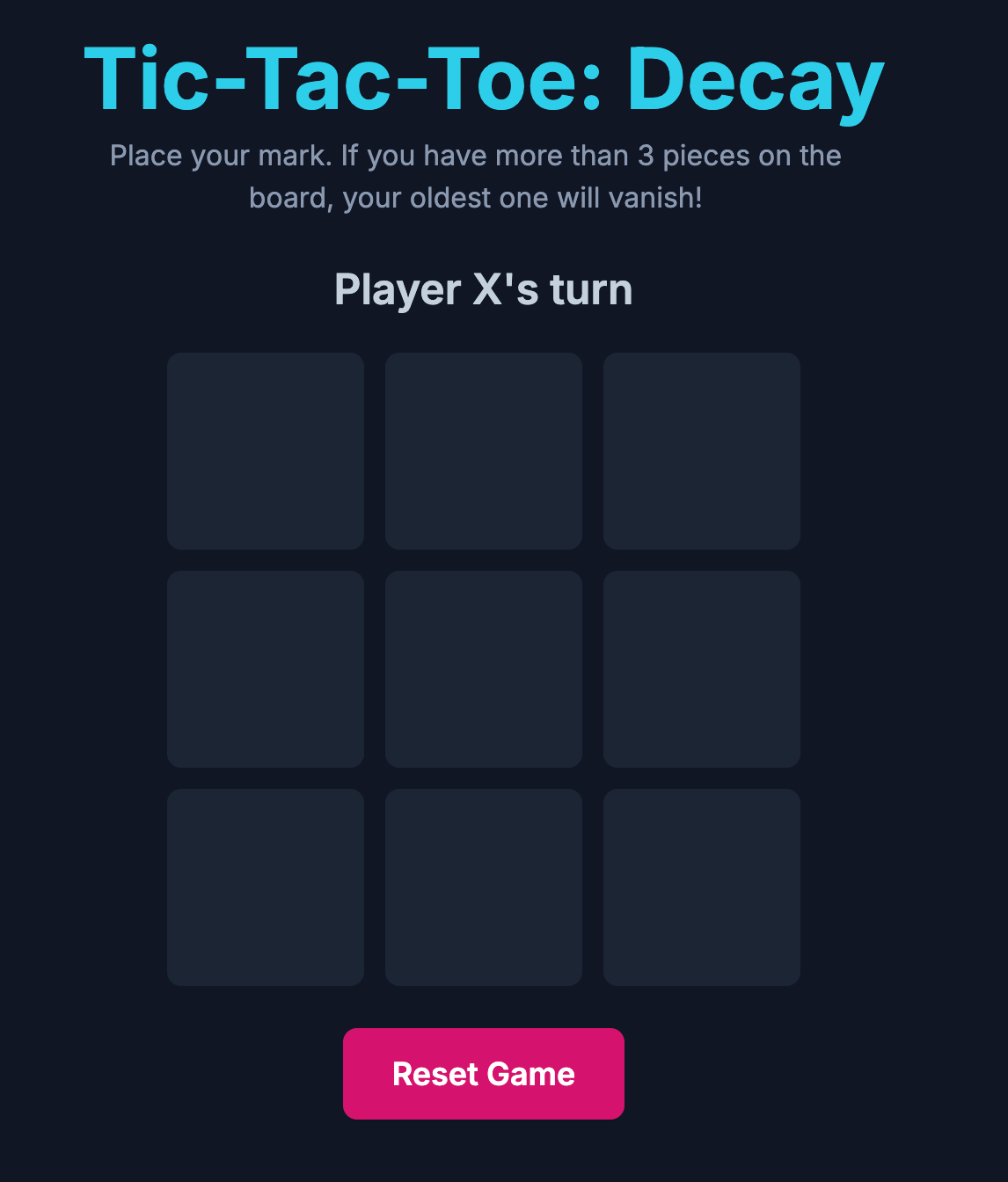 Tic Tac Pro Project Image