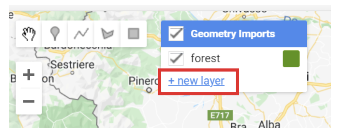 click the new layer button