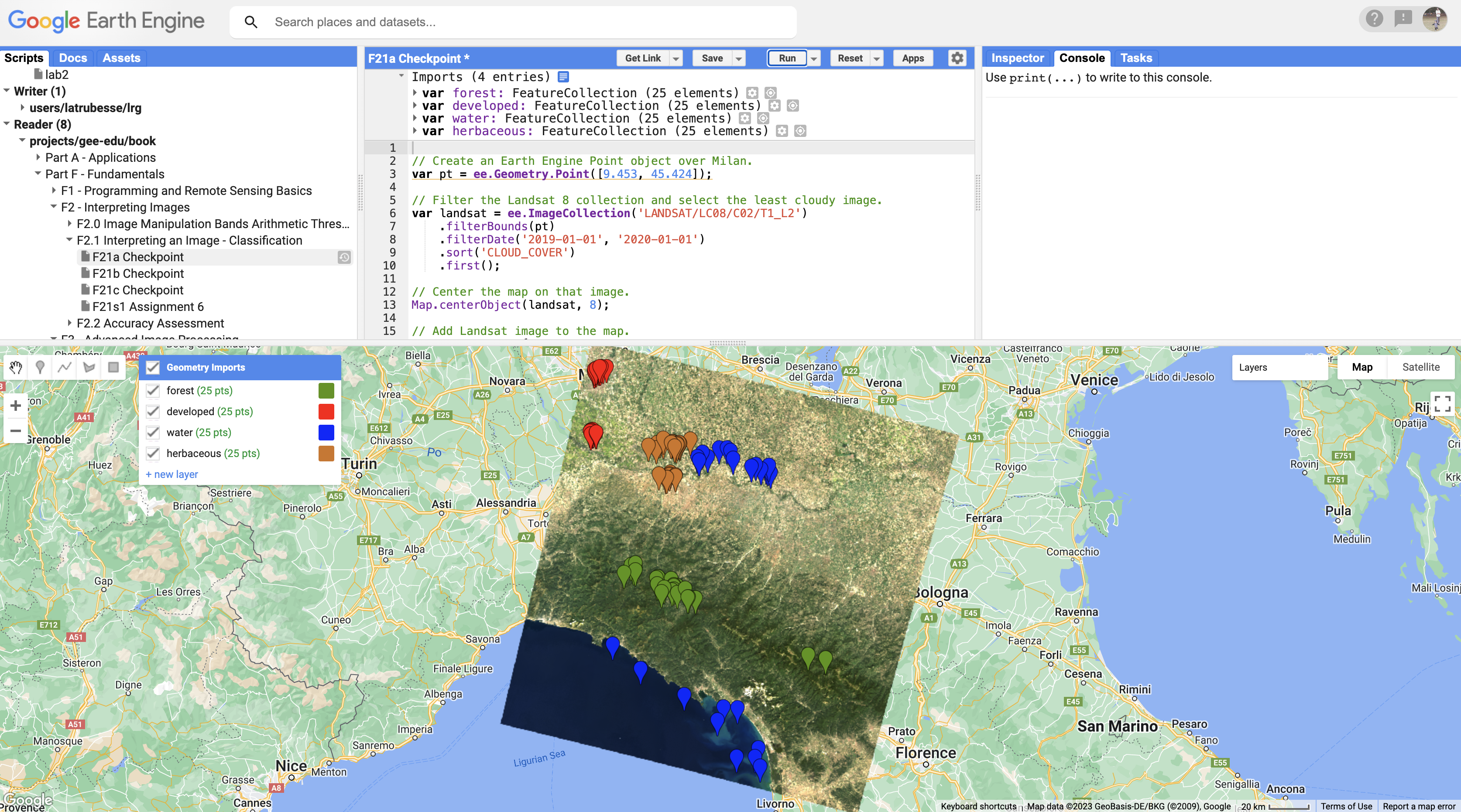 Collected Training Samples