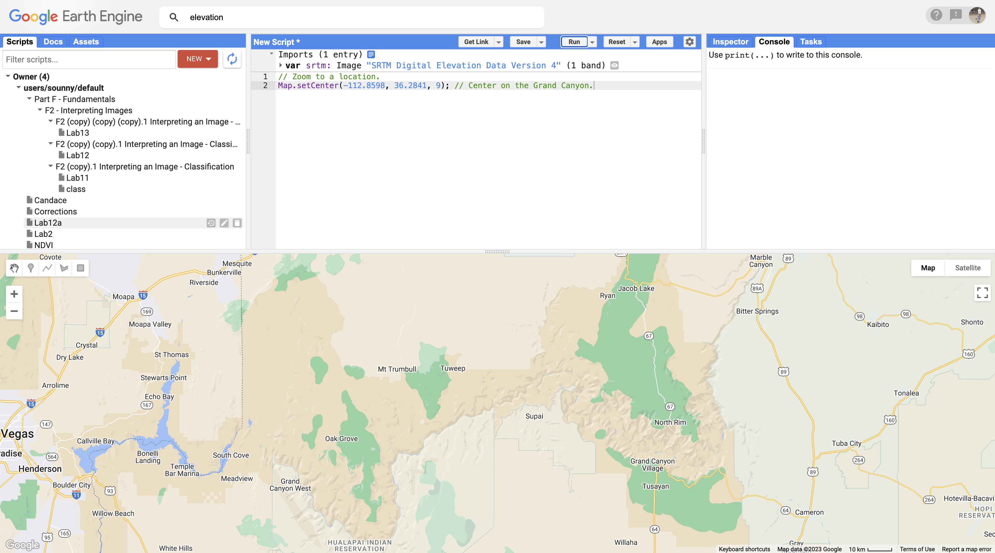 The Result of the center