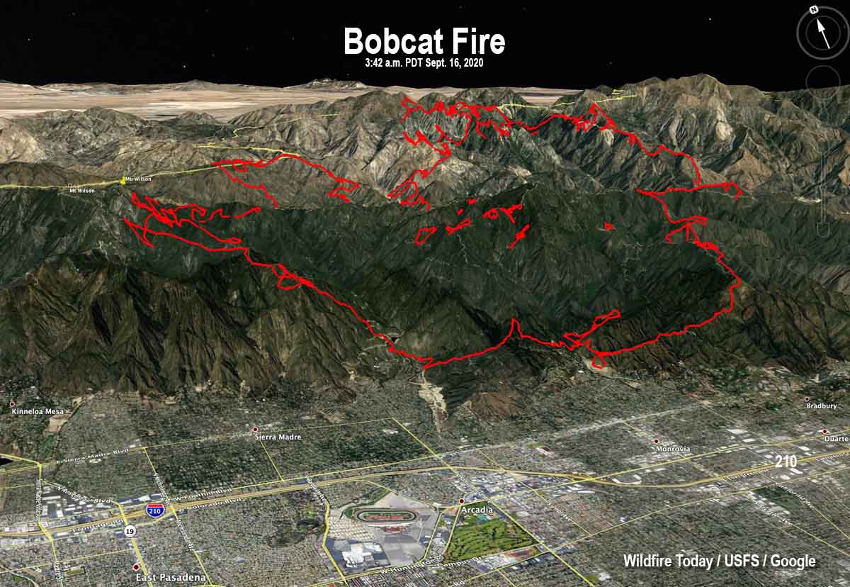 Bobcat Fire 3D