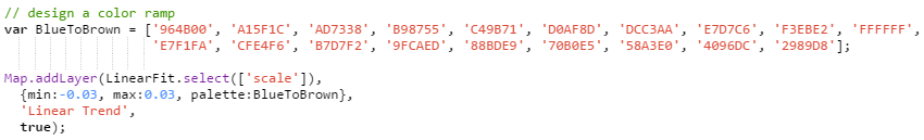 Final Map Call Example