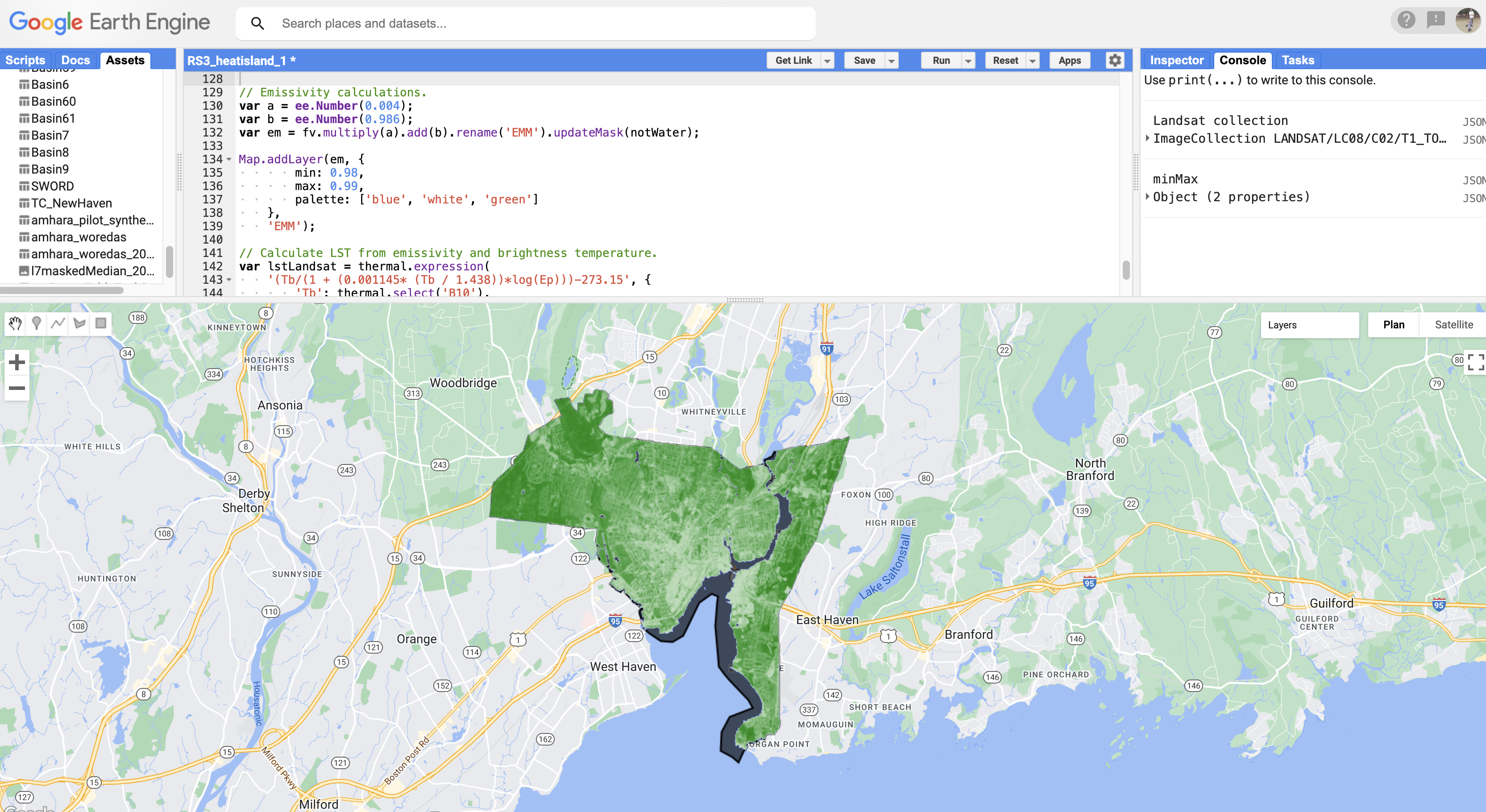 Emissivity screenshot