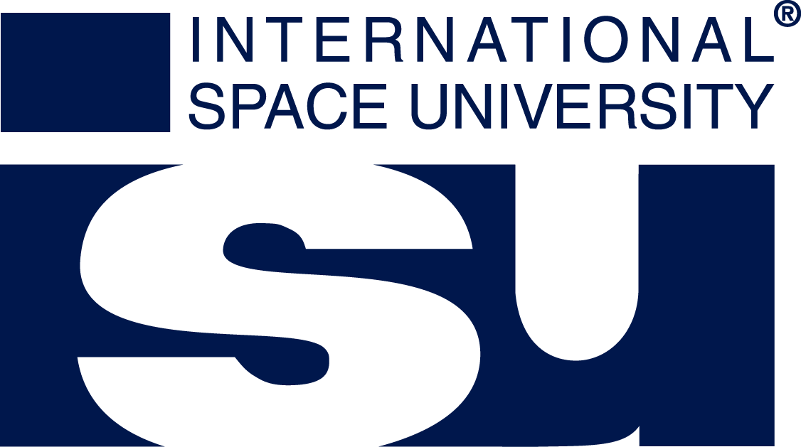 International Space University dark blue wordmark