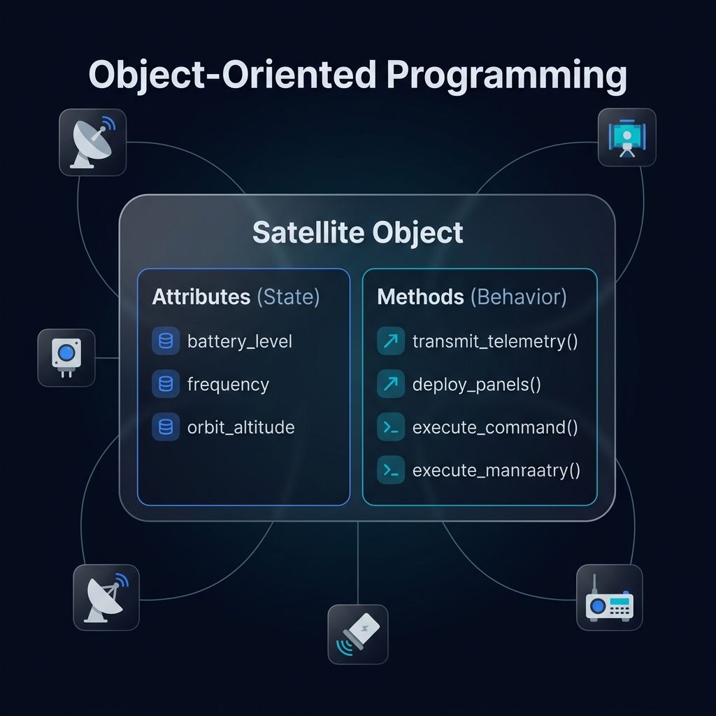 Object-Oriented Programming concepts diagram