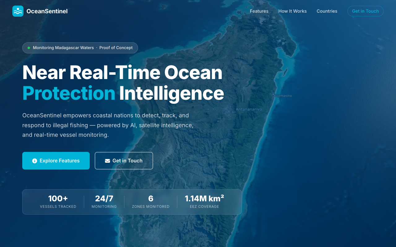 OceanSentinel Screenshot