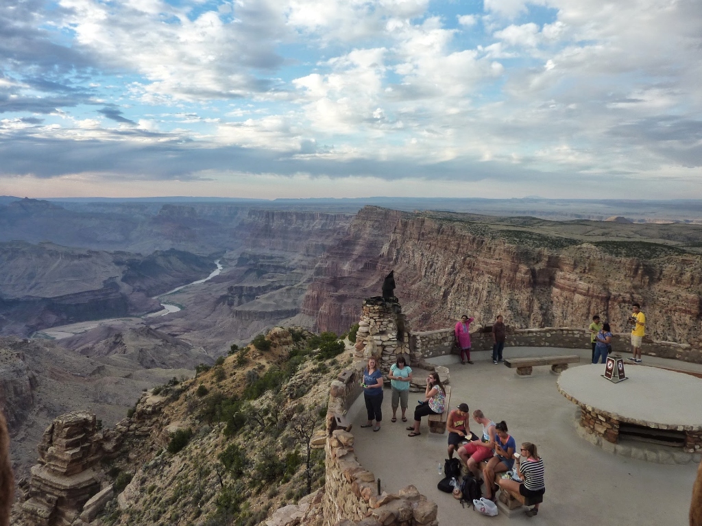 Grand Canyon South Rim viewpoint