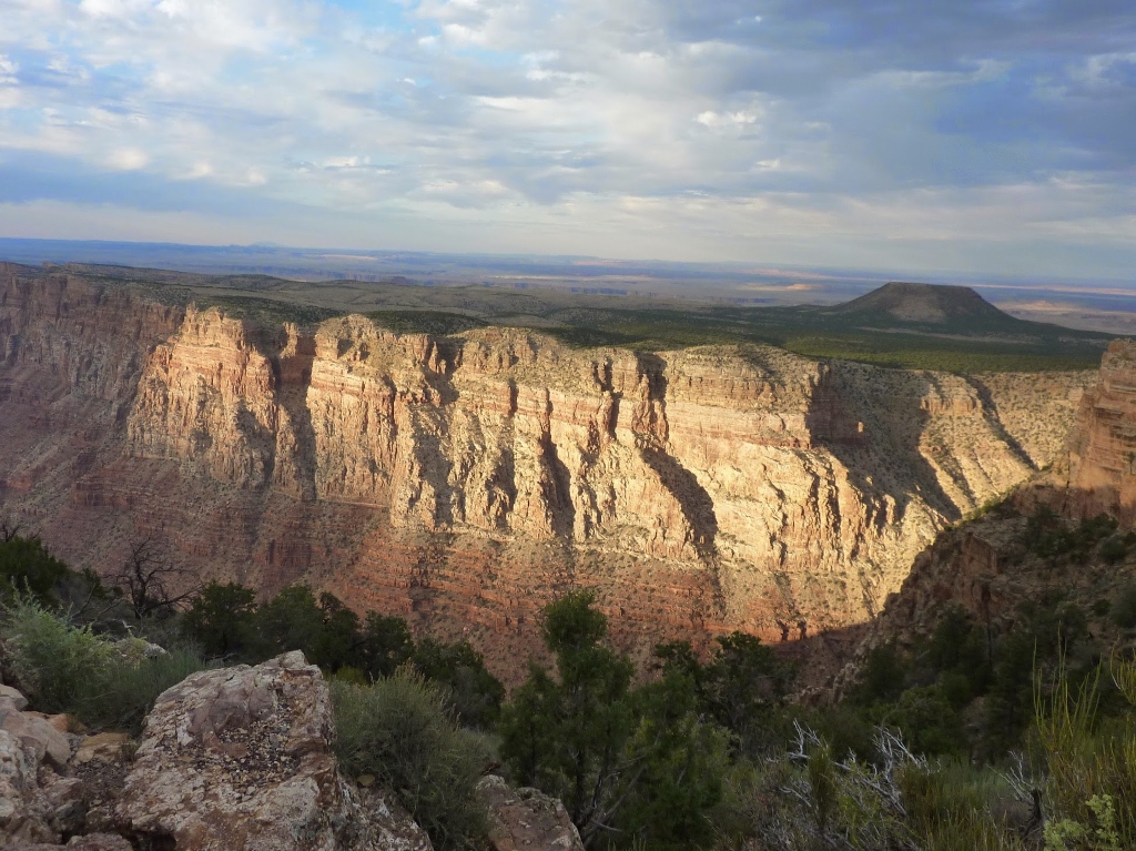 North Rim geological strata