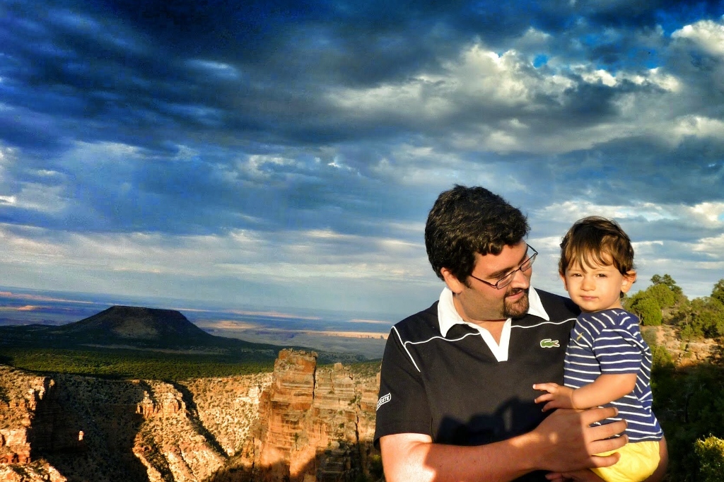 Dr. Sounny at the Grand Canyon