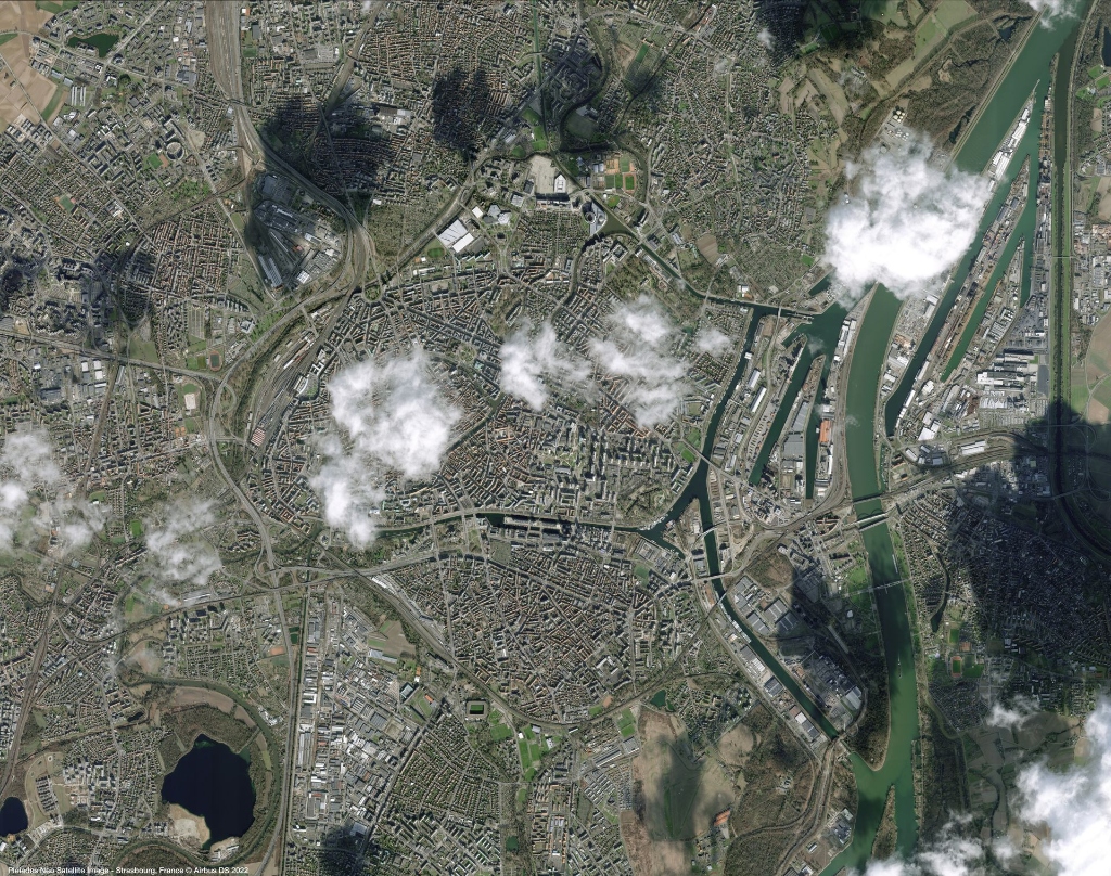 Aerial Strasbourg