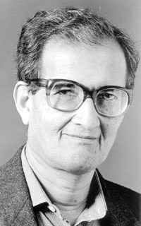 Portrait photograph of Amartya Sen