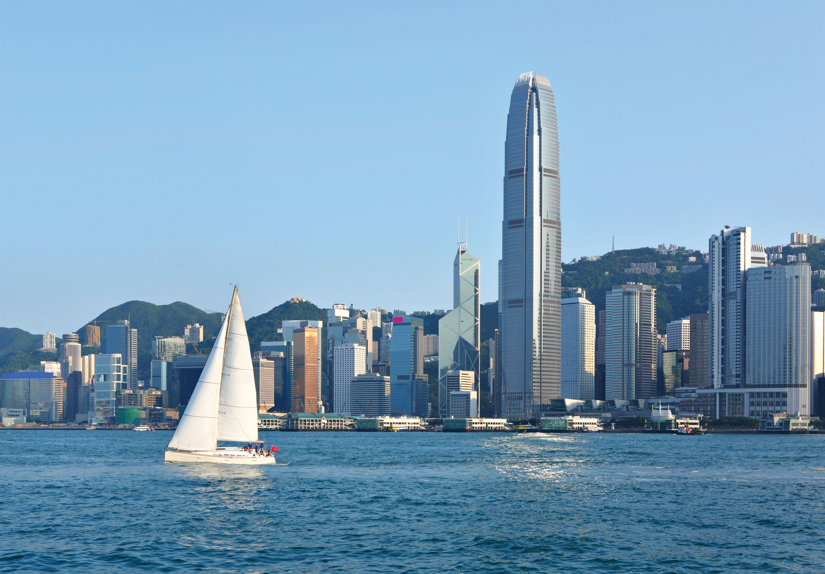 Three Gorges Dam aerial view